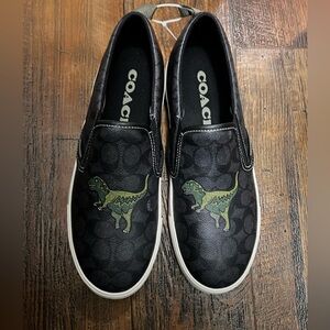 SOLD‼️‼️ Men COACH SIGNATURE SLIP ON